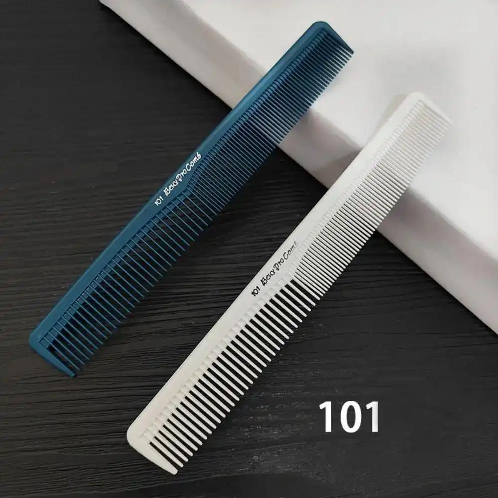 1 Professional Barber Comb |   Wide Tooth, Double-sided Design, Plastic Material, Suitable for Normal Hair Types |   Ideal for Salon and Home Professional Hair Styling