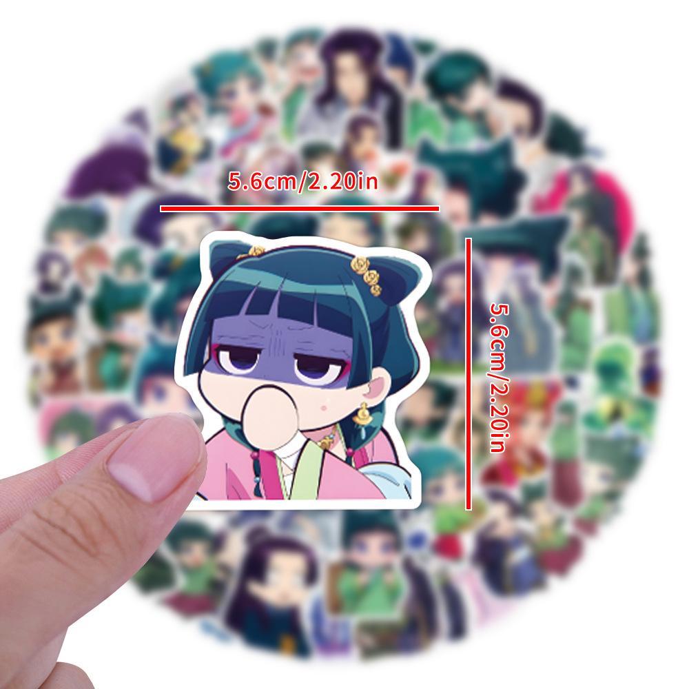 10/30/50/120pcs The Apothecary Diaries Stickers Ancient Costume Jinshi Anime Decal DIY Helmet Suitcase Laptop Car Maomao Sticker