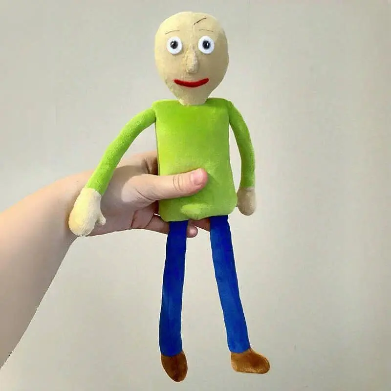 Hot Sale Anime baldi Basics Series 25cm Doll Cartoon Happy & Angry Version Action Figure Doll Collect Desktop Toy Birthday Gif