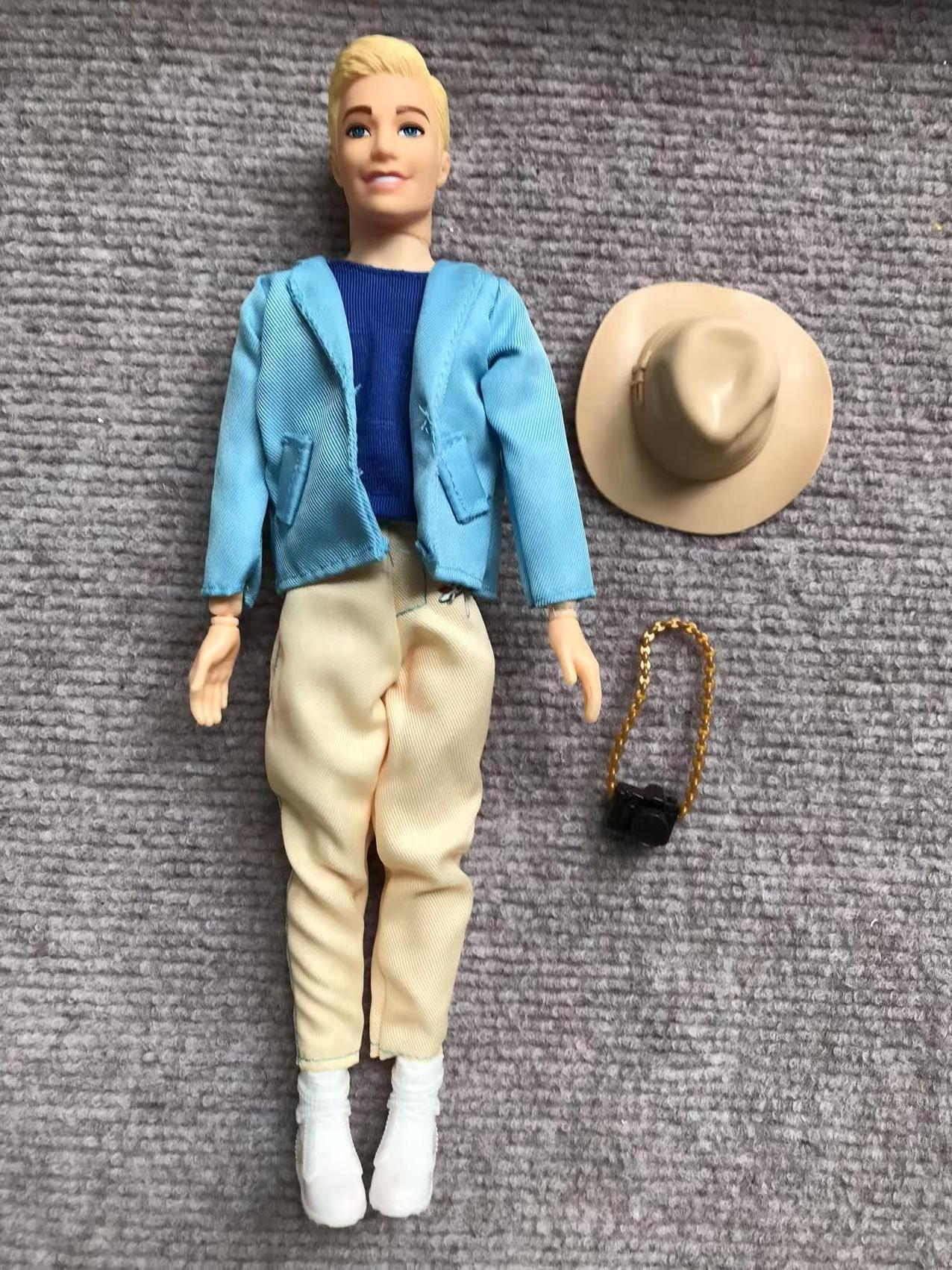 1/6 Male Doll With Clothing Set Homesome Soldier Men Doll  Handmade Clothes Outfit For 29CM Ken Prince Doll