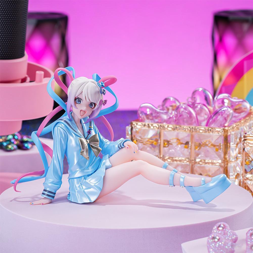 Anime Figure KAngel Ame-chan sitting action figurine Cute jk uniform loli Toy KAngel figurine Car interior decora Model Gift Anime Figure KAngel Ame-chan sitting action figurine Cute jk uniform loli Toy KAngel figurine Car interior decora Model Gift