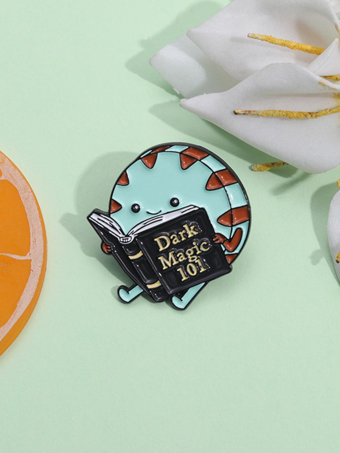 Cute Cartoon Design Brooch, Enamel Pin, Hat Pins Suitable for Backpacks, Jeans, Scarves, Hats Decoration, Trendy All-match & Exquisite Streetwear Brooch for Birthday Gift