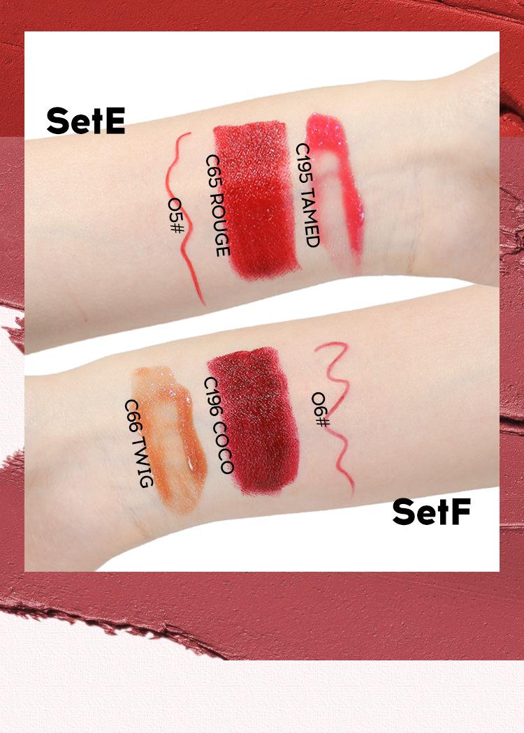 3-Piece Matte Lip Set – Lip Liner + Liquid Lipstick + Gloss, Smudge-Proof Transfer-Proof All-Day Wear, Complete Lip Combo for Every Look  lip gloss