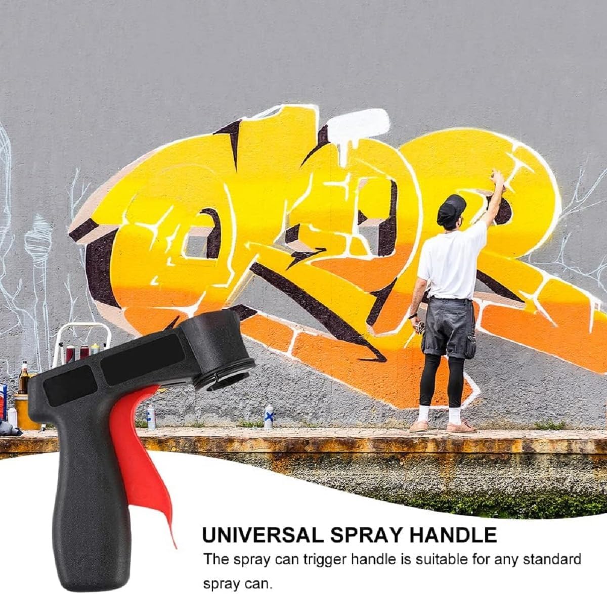 Adjustable Car Paint Sprayer, Handheld Paint Sprayer, Durable Plastic Paint Sprayer, Paint & Window Repair Tool for Car