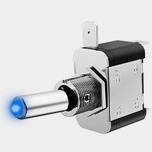 Nilight 5Pcs 3Pin SPST ON-Off Blue LED Toggle Switch Nilight 5Pcs 3Pin SPST ON-Off Blue LED Toggle Switch