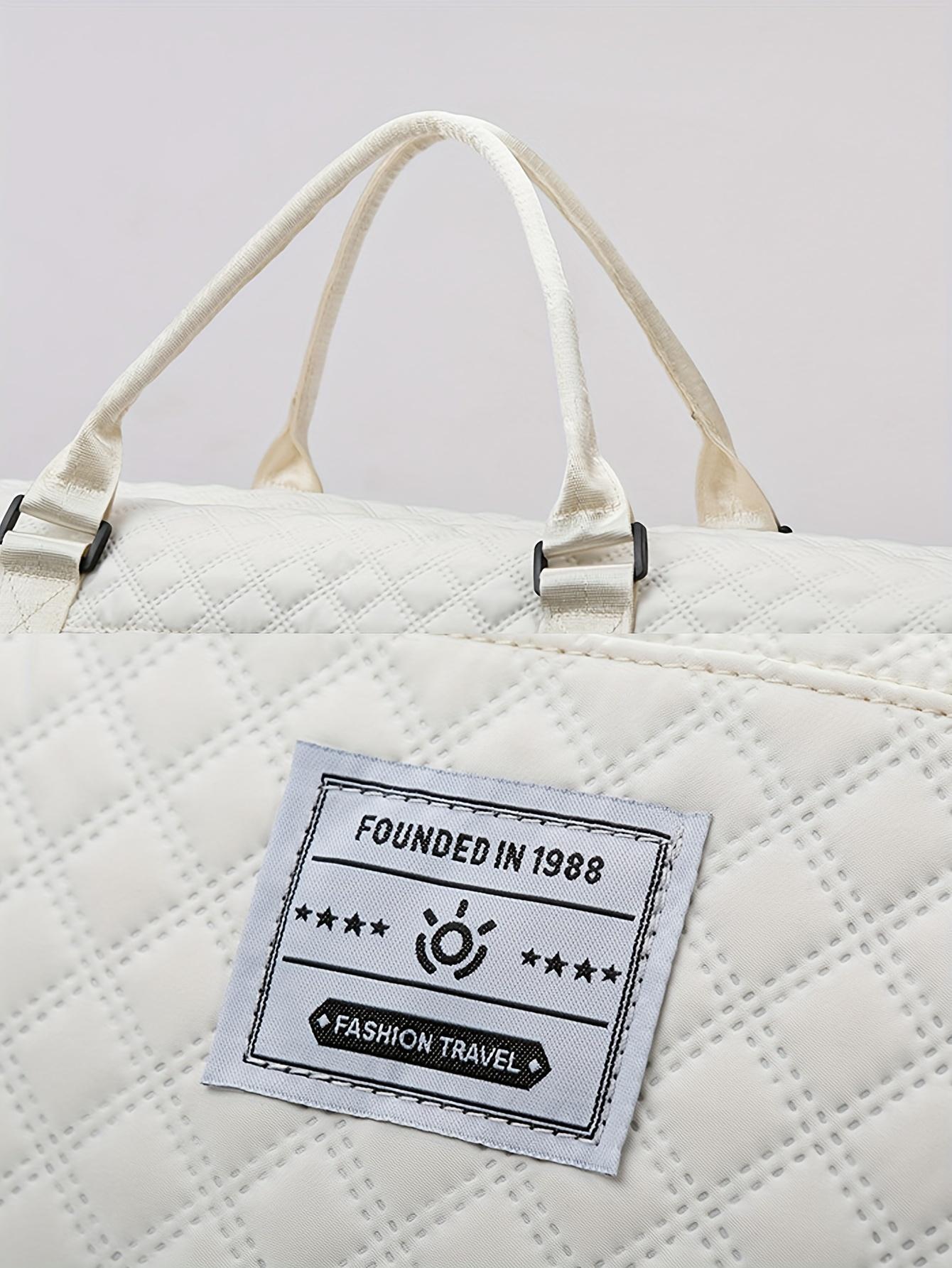 Travel Bag Set, Women's Weekend Bag with Shoulder Strap, Overnight Bag with Shoe Compartment, Yoga Gym Bag with Wet Pocket and Shoe Pocket, Pre and Postpartum Hospital Bag, Business Sports Bag Set