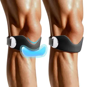 3D Patellar Tendon Support Band for Knee Relief, Adjustable Knee Brace for Meniscus Tear, Safe Fit for Running, Basketball, Gym, Hiking, Tennis, Cycling