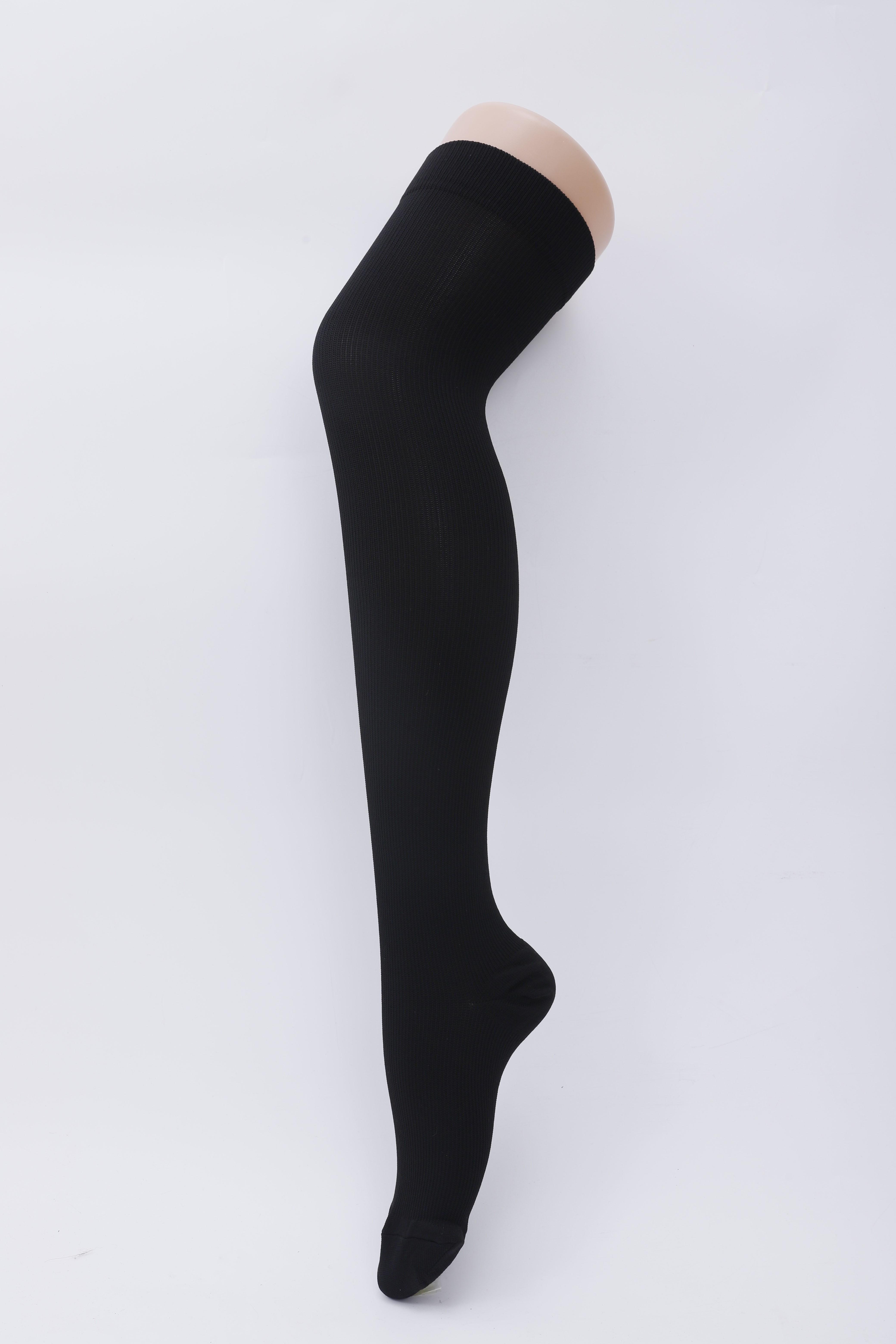 Performance Over-the-Knee Compression Socks – Running, Cycling & Outdoor Training Essentials men Compression Knee-High Socks Striped Thigh Party stocking