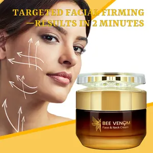 50g Bee Venom Face Neck Cream, Gentle Skin Care, Contains Bee Venom, Retinol, Collagen, Firming Anti-Wrinkle, Moisturizing Repair, Daily Use