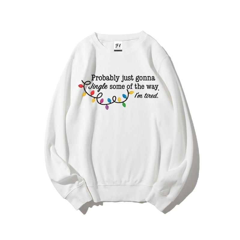 Women's round-neck pullover sweatshirt with long sleeves. This style is simple and casual, featuring a pullover design. The fabric is soft and comfortable, lightweight and breathable, making it both casual and fashionable