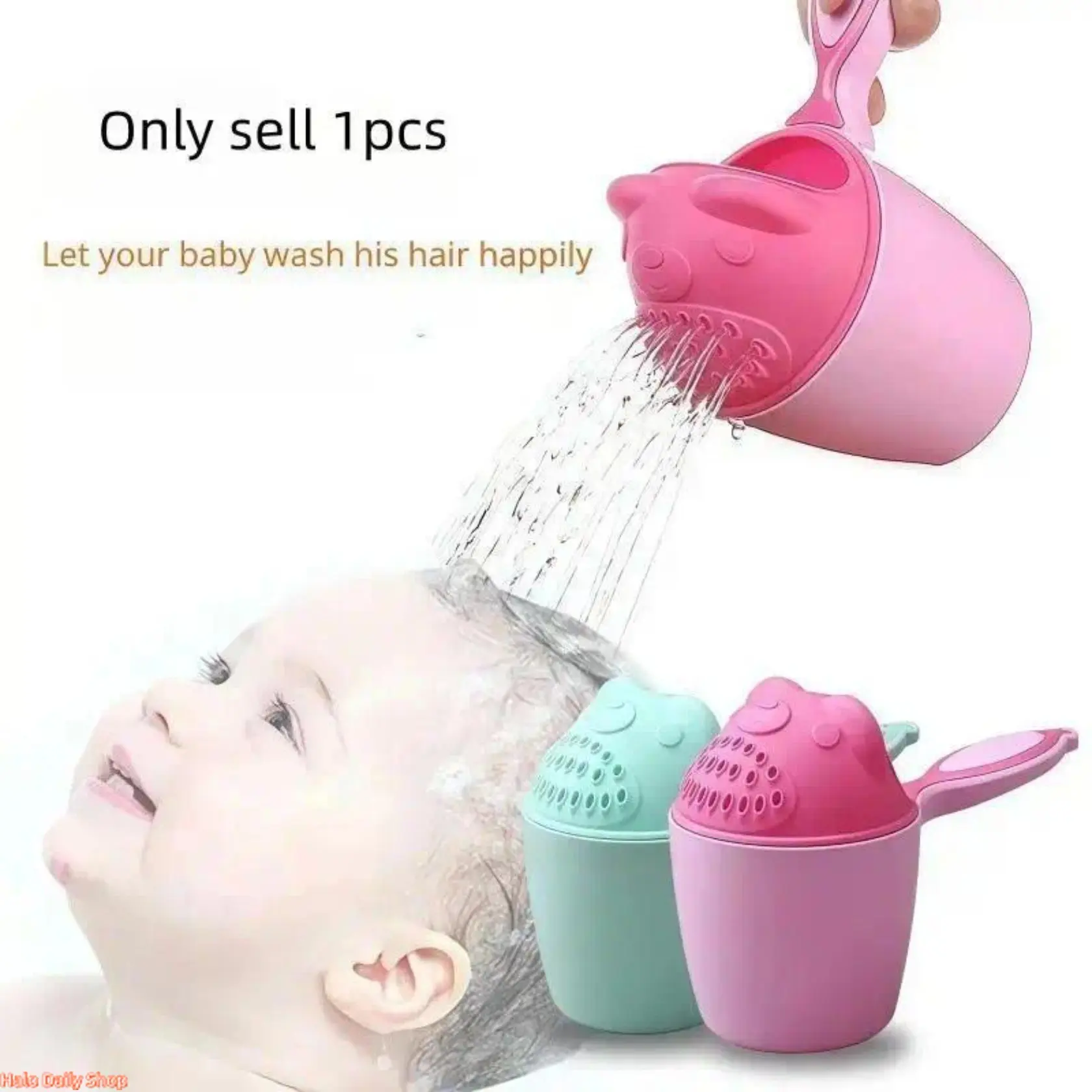 2pcs Hair Washing Cup, Shower Hair Wash Cup, Innovative Shampoo Rinsing Cup, Eye Protection, Safe Essential for Kids