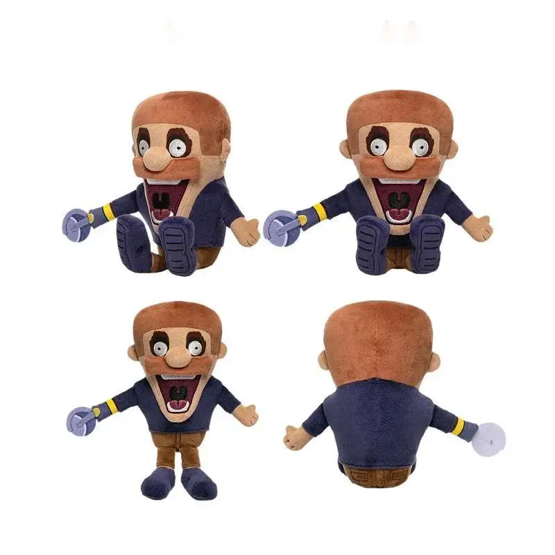 Shucks Plushie Jeffy's Infinite Peripheral Cute Jeff Stuffed Doll Cartoon Character Plush Toy Gift for Kids