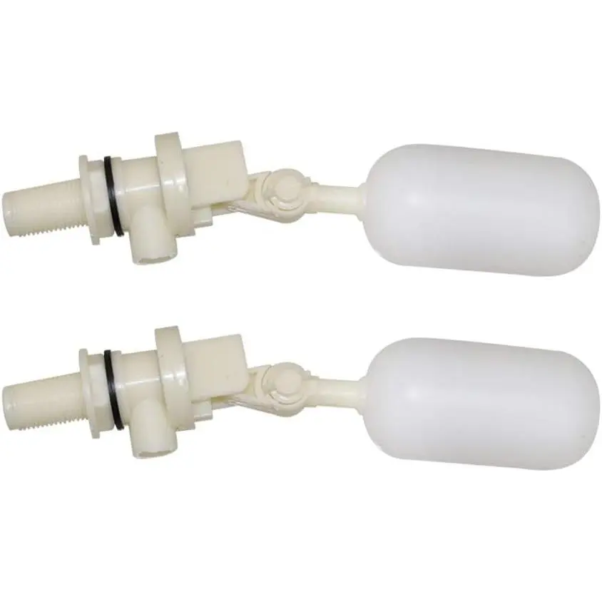 2-Pack 1/2 in Float Ball Valve for Automatic Livestock Waterer Bowl & Dog Water Trough - Automatic Level Control, Prevents Overflow, Reduces Sewage Discharge, Saves Over 30% Water, Pet Feeding Accessory