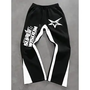 18ACTIVEKITFashionable super intelligent star shaped sports pants, soft pants, comfortable and casual style, suitable for daily and home wear, casual sports pants