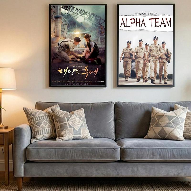 Fashion DDDescendants Of The Suning Poster HD Heavy-Duty Self-Stick Waterproof Wall Decor Tool-Free Install Durable & Reusable Conceals Wall Flaws Elevates Home Style Perfect for Living Room Bathroom & Kitchen Easy Apply & Remove