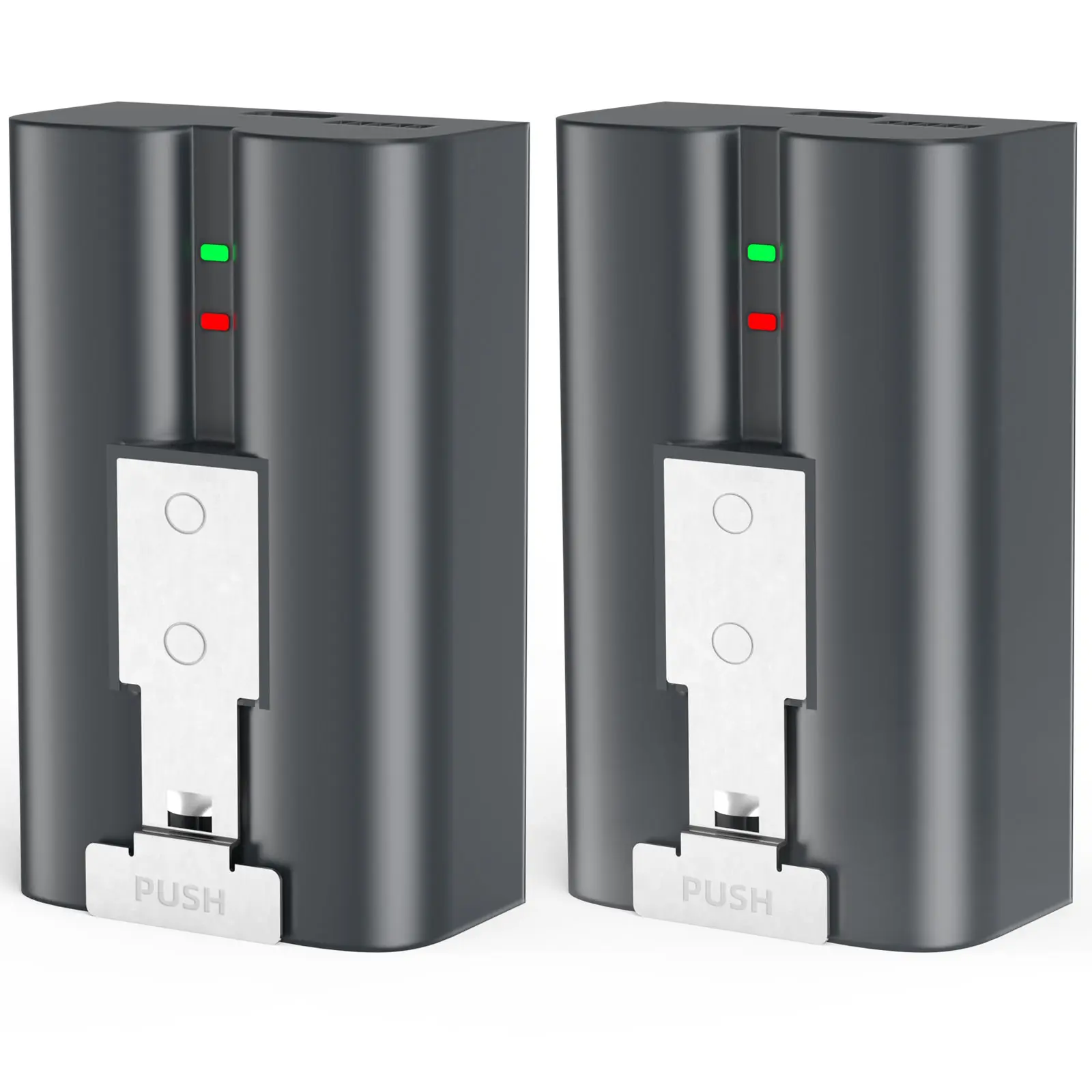 MYIYAE 2-Pack V4 6040mAh Rechargeable 3.6V Replacement Battery, Compatible With Ring Video Doorbell 2/3/3plus/4, Stick Up Cam (2nd & 3rd Gen) And Spotlight Cam
