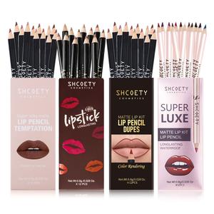 long lasting lip liner set, 48pcs waterproof lip liner pencil, matte lip pencil, suitable for women's makeup set, daily makeup, skincare products, makeup, cosmetic