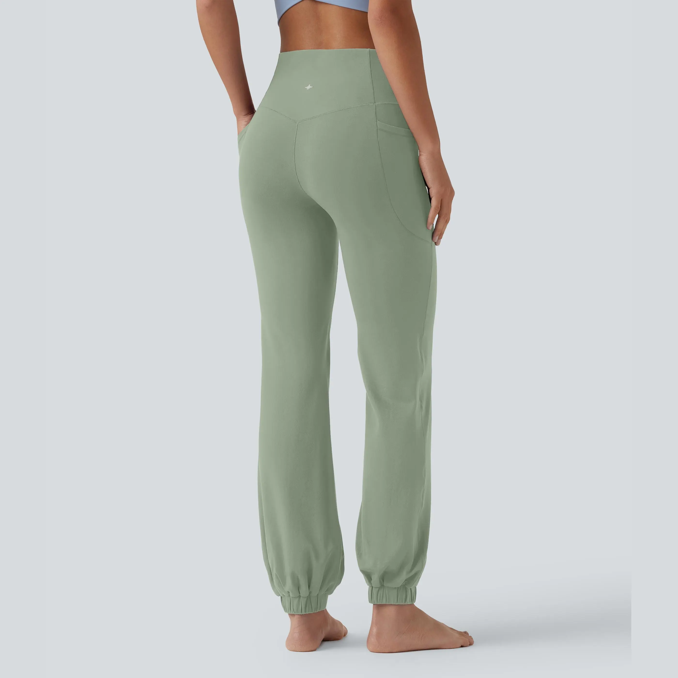 Halara SoftlyZero™ High Waisted Tummy Control Dance Balloon Joggers with Pockets-UPF50+
