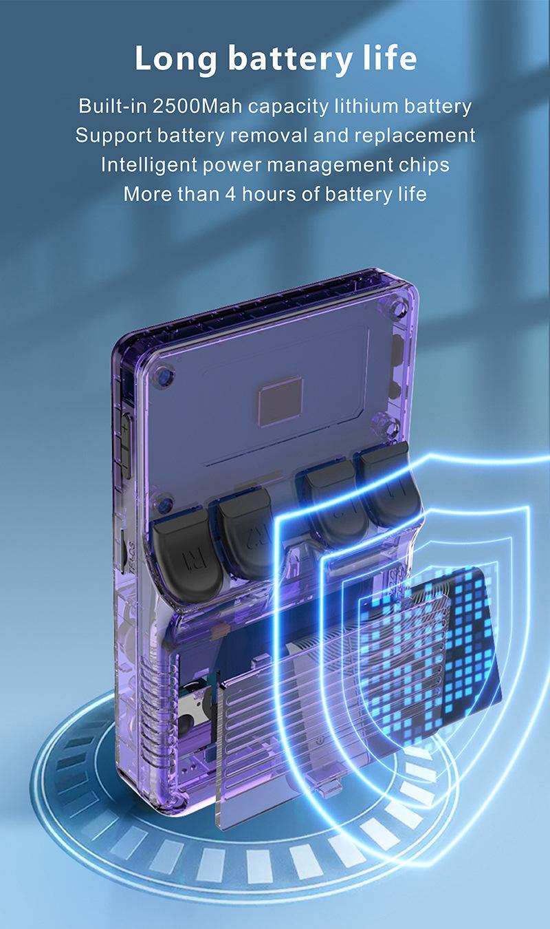 R36S Open Source PSP Tekken 3 HD Retro Arcade Game Console Dual System Convenient 4K Handheld Console Protection White 36S 64G Purple R36S Open Source PSP Tekken 3 HD Retro Arcade Game Console Dual System Convenient 4K Handheld Console Protection White 36S 64G Purple