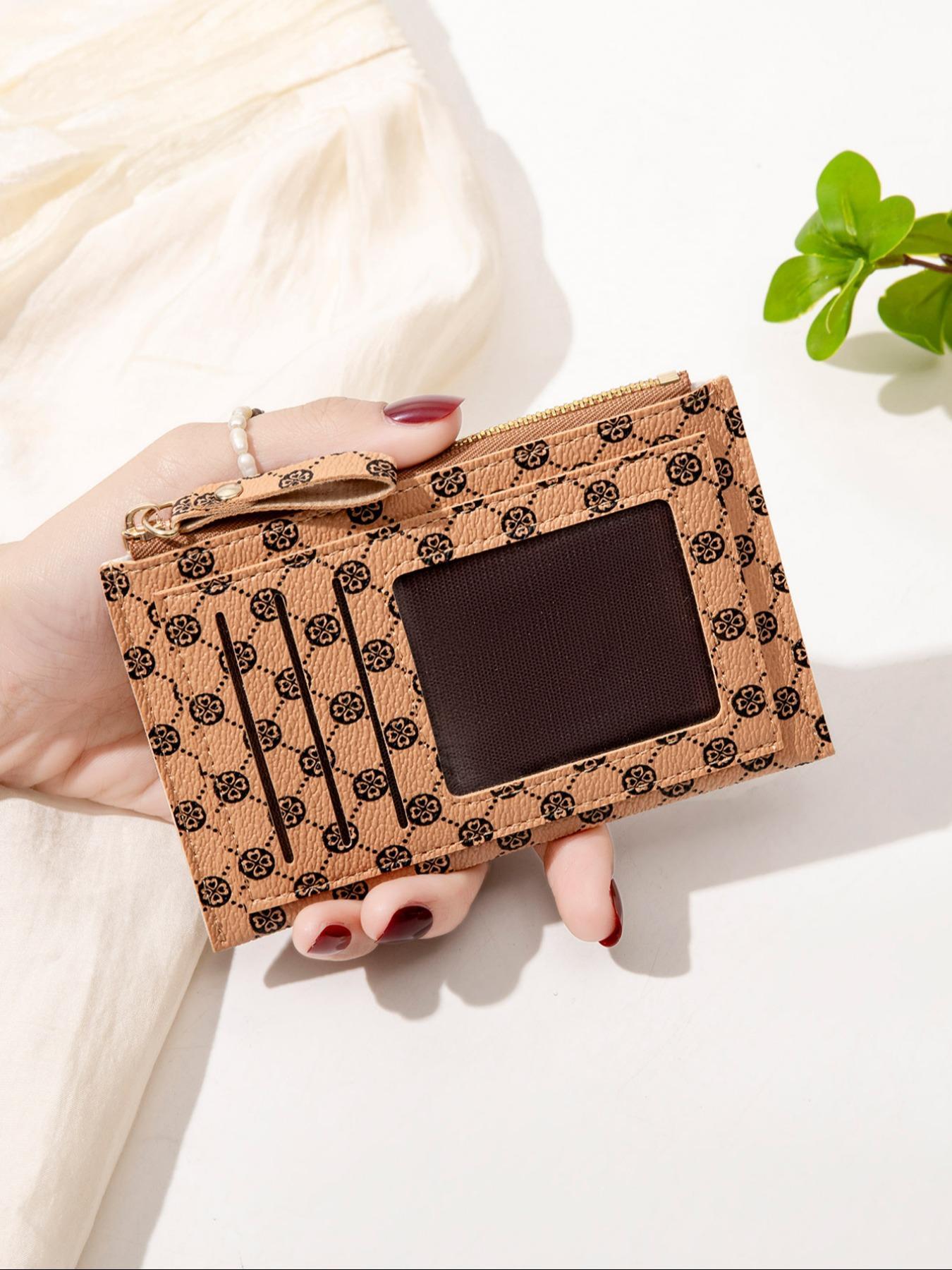 Women's Solid Color Zipper Wallet, Fashionable CoinPurse for Daily Used, Casual Trendy Versatile High-quality Daily Wallet for Women，Christmas Gift, Valentine's Day Gift, Ideal Gift, Durable Fashion Wallet