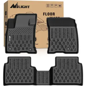 Nilight TPE Floor Mats for Lincoln Corsair (Gas Model) 2020 2021 2022 2023 2024 2025 All Weather Custom Fit Heavy Duty Floor Liners