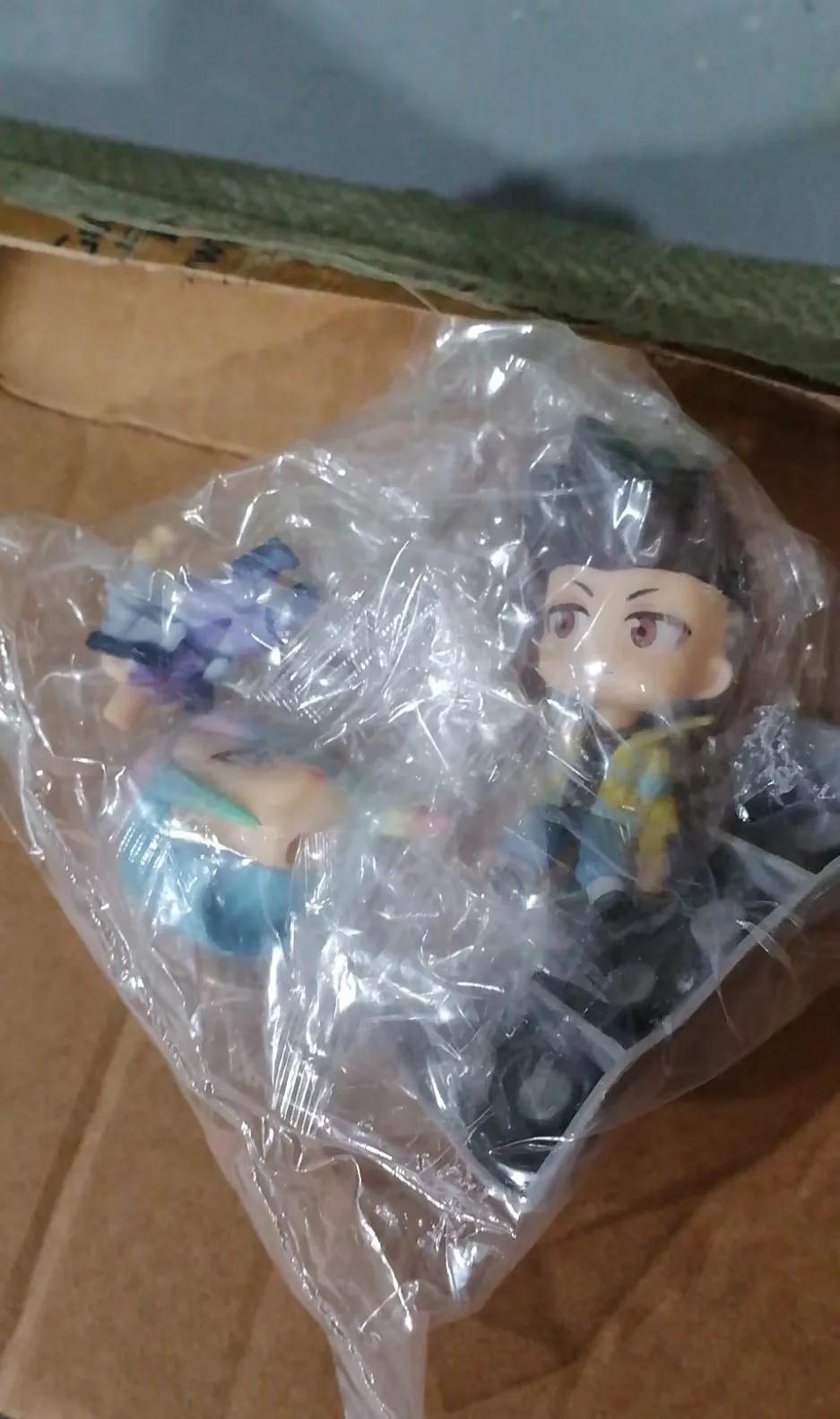 8CM Anime Cyberpunk: Edgerunners Figure David Martinez Lucy Qset To The Moon Sitting Figure Toy Acton Figure Set Doll Gift