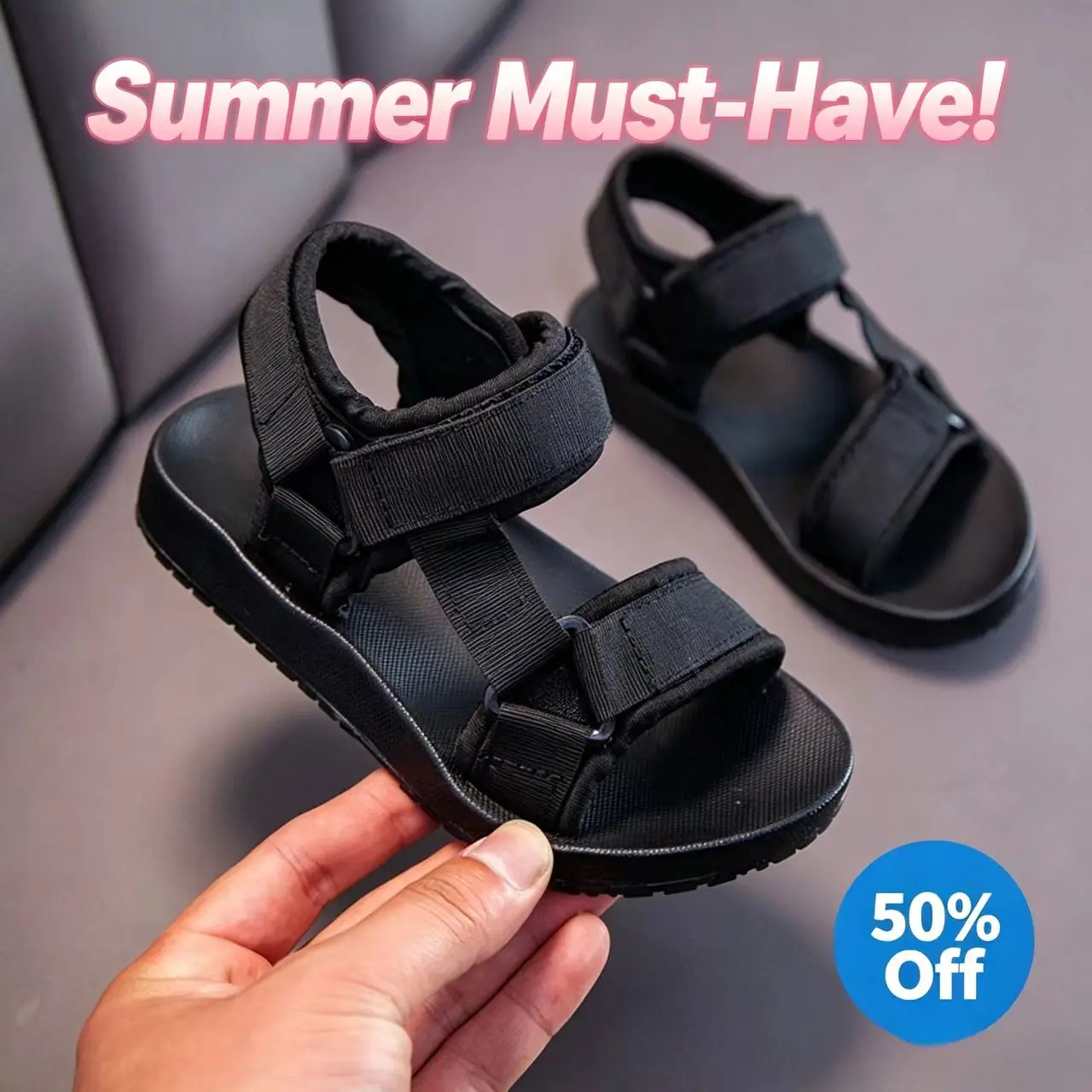 Zz New Summer Sandals for Students, Beach Sandals, Casual Footwear for Kids