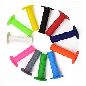 7/8 Inches Universal Motorcycle Grips Hand Grips for CRF50 CRF125 YZ80 YZ85 YZ250 KLX110 TTR125 SSR125 Pit Dirt Bike Off Road Parts Blue Rubber