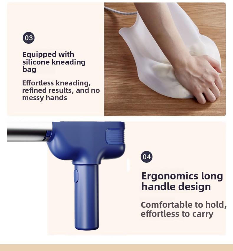 Multifunctional Handheld Noodle Maker Wireless Electric Household 5-Head Noodle Press Portable Rechargeable Kitchen