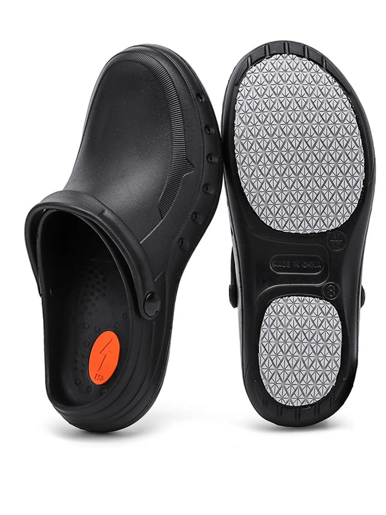 Non-Slip Eva Work Shoes, Comfortable Chef Shoes, Ideal for Healthcare, Hospitality, Food Service, Easy to Clean, All-Season Use, Work Clogs