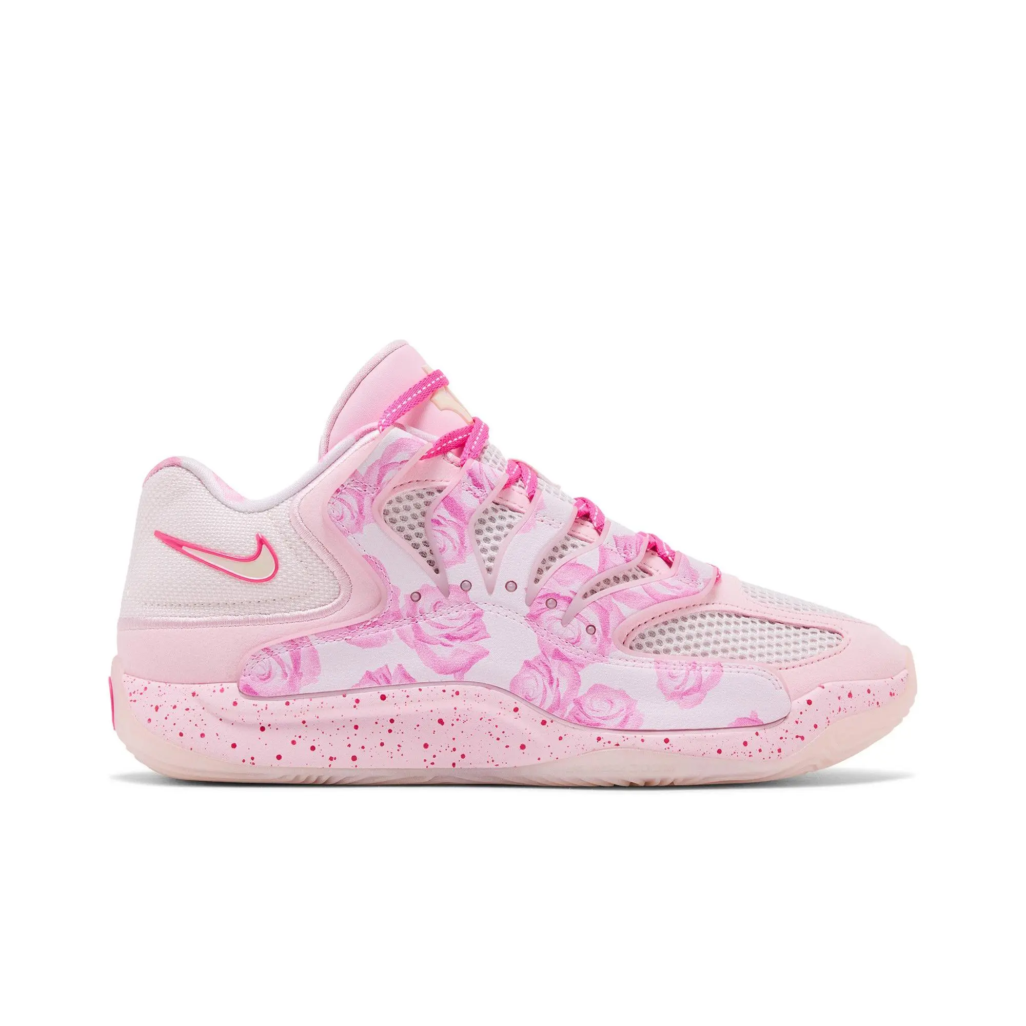Nike KD 18 NRG EP 'Aunt Pearl' (Unisex) Pearl Pink/Laser Fuchsia basketball shoes HV1999 600