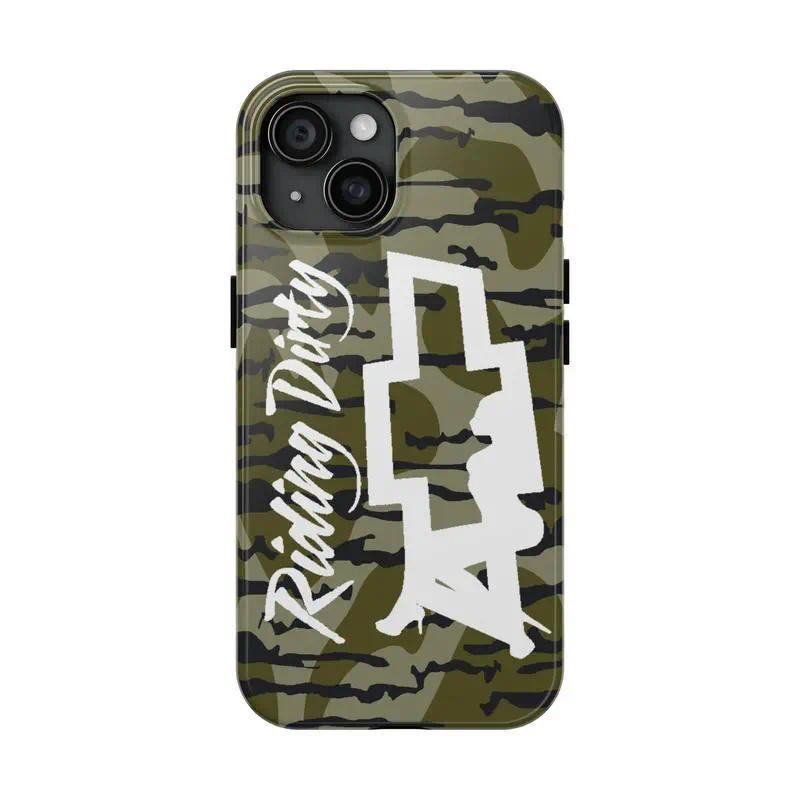 Chevy, CAT, FOrd Camouflage Phone Case For iPhone 17 16 15 14 13 12 Promax Pro Plus, Double-layer hard shell protection,best Gift