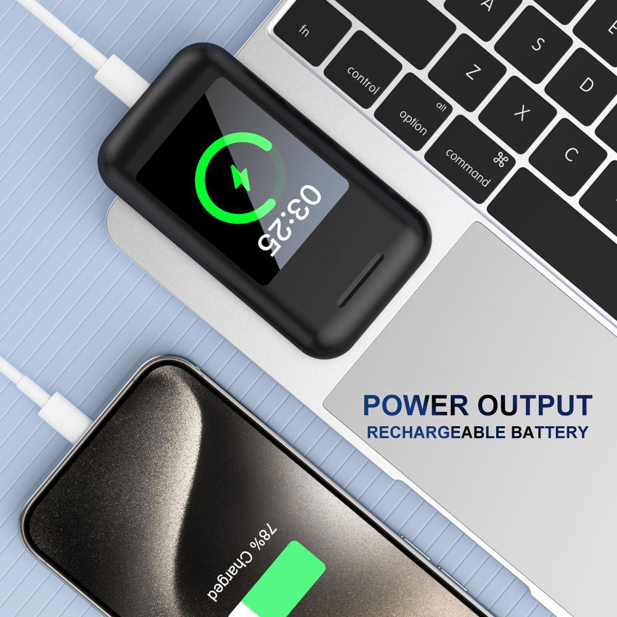 Multifunction Wireless Game Console with Headphones Charging Case, In Ear Headset Power Bank With Microphone 2-in-1 HiFi Stereo True Wireless Earbuds #GLOBAL PICKS