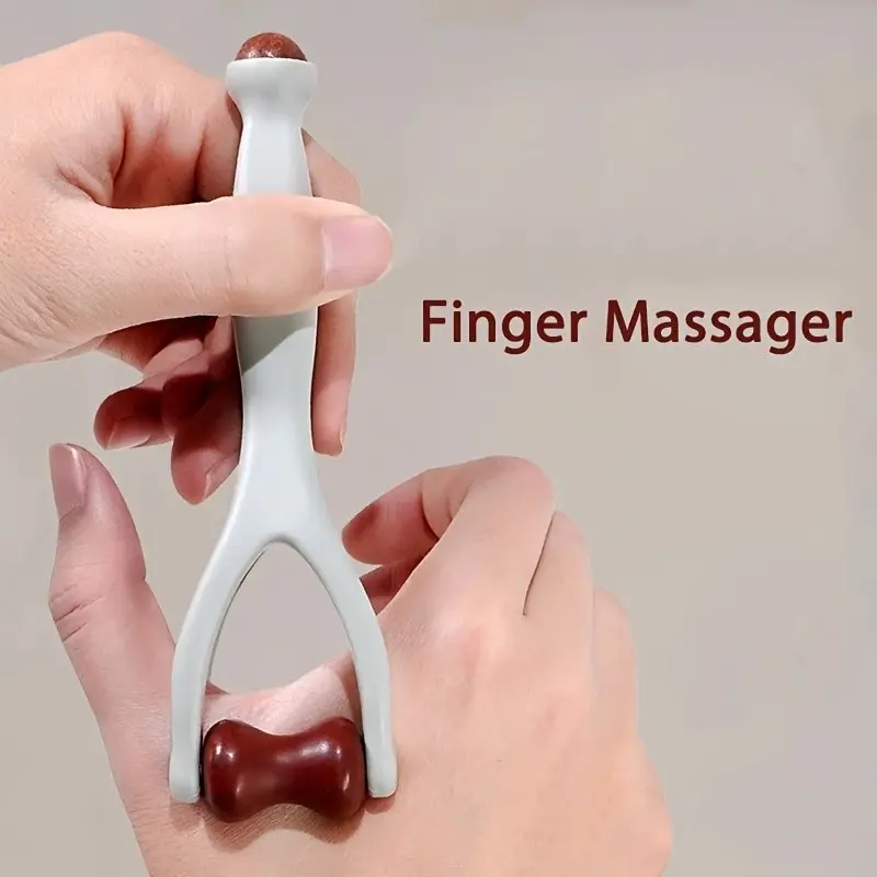 Hand Massage Roller, Wrist Acupressure Massager, Relieves Finger Discomfort, Promotes Blood Circulation, Ideal Gift for Parents and Friends