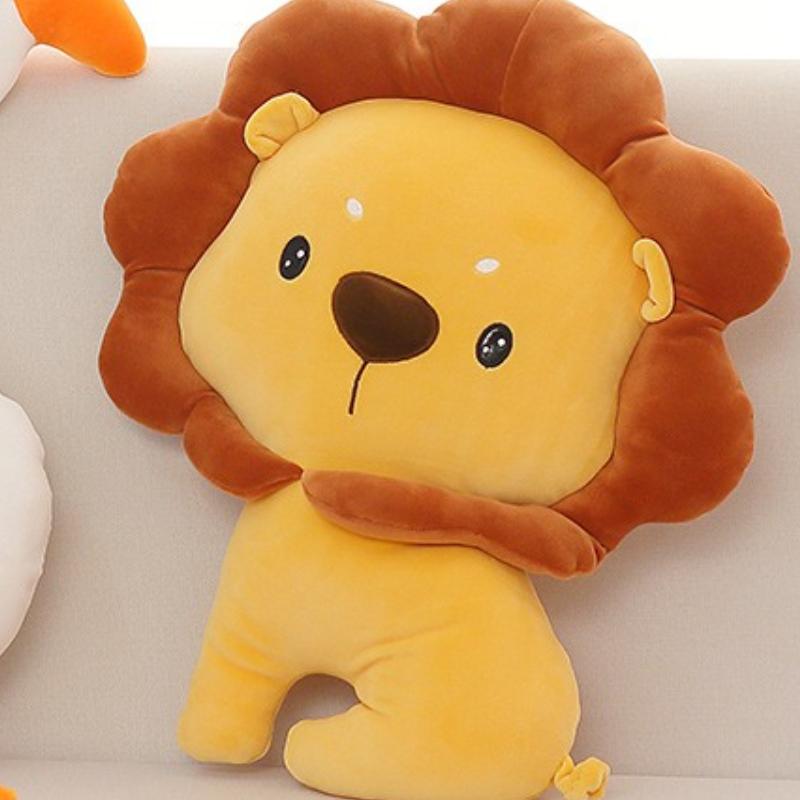 45Cm / 17.72 Inch Lion Stuffed Animal| Soft Polyester Filling, Adorable Home, Ideal Gift for Pets, Photography Accessory, Huggable Plush Toy