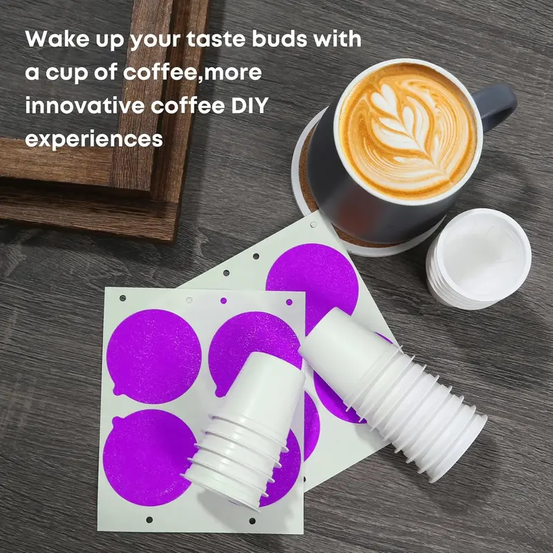 48 Count - Make Your Own K Cup Coffee Pods, Disposable Fillable