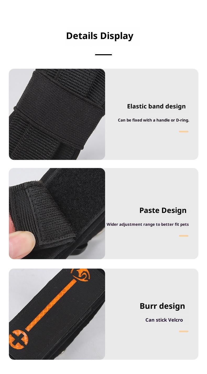 Heavy Duty Tactical Dog Collar with Control Handle, Stylish Pink Fashion No Pull Training Collar for Medium Large Dogs