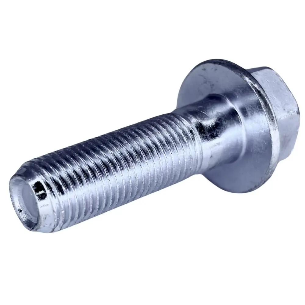 Carbon Steel M12-1.25x40mm ISO Grade 10.9 Hex Head Hex Flange Bolt - JIS B1189, Partial Threading, Industry-Standard Hardware for High-Torque Jobs (Single Unit)