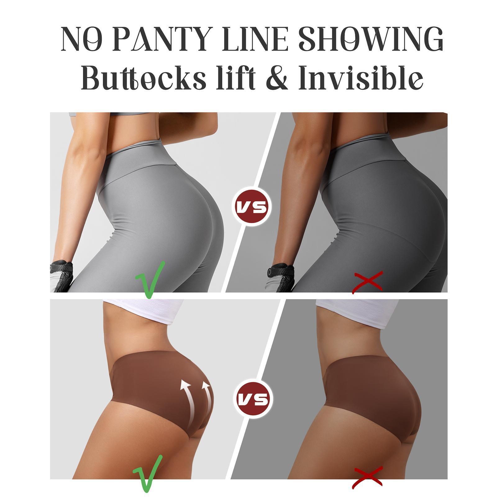 LEVAO Seamless Mid Waist Panties for Women – No Show Breathable Stretch Full Coverage Everyday Underwear, 6 Pack SpringStatements