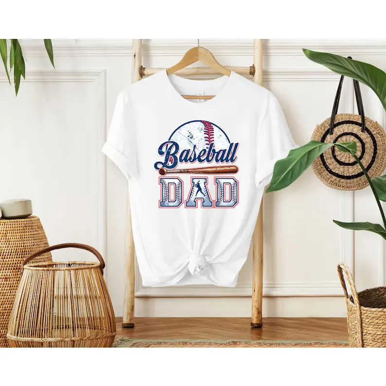 Baseball Dad Shirt, Baseball T-Shirt, Baseball Dad Gift, Fathers Day Tee, Gift for Husband, Gift for Dad, Gift for him, Fathers Day Gif