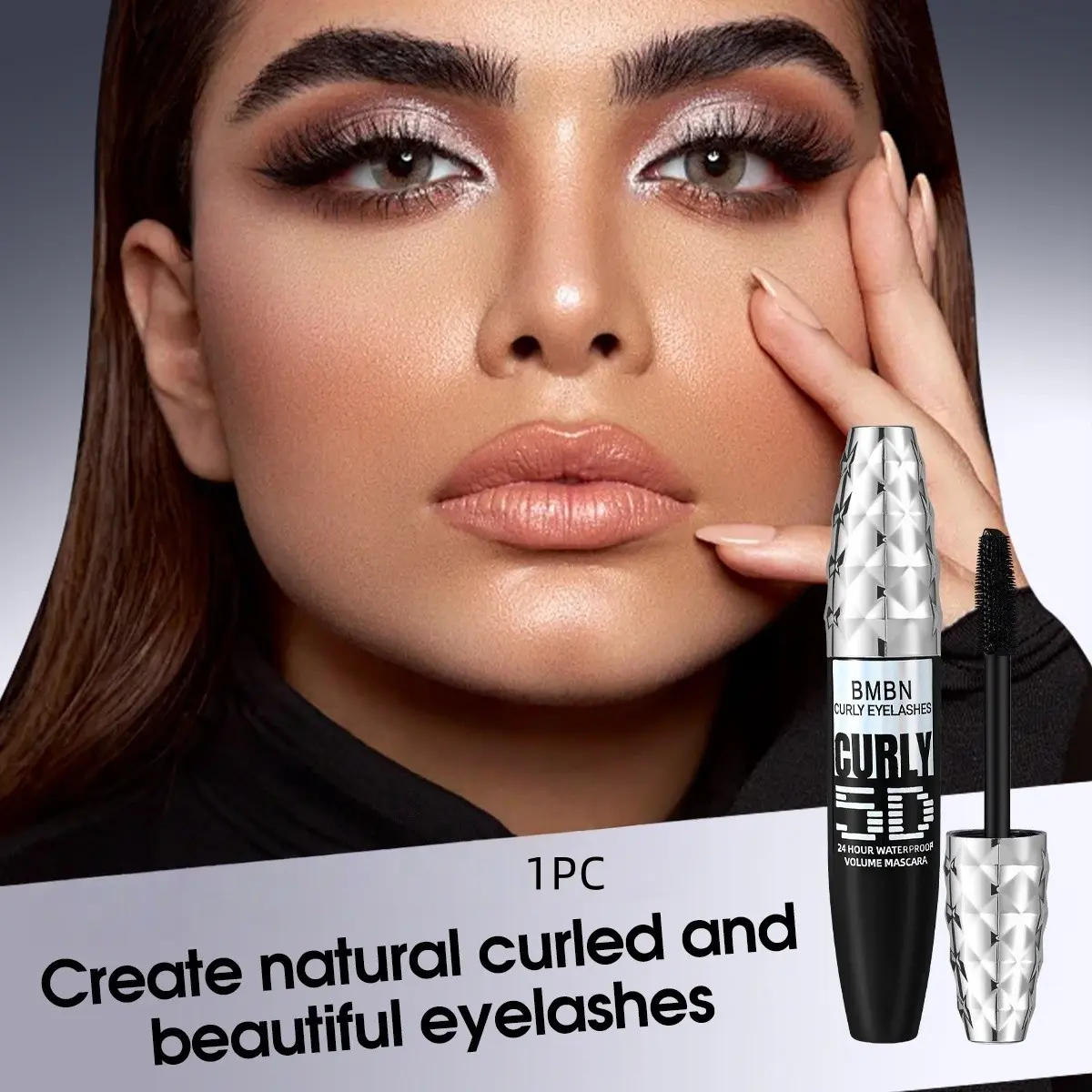 5D Mascara, Makeup Mascara, Eyelash mascara, Voluminous mascara, Smudge-proof, long-lasting curling and volumizing effect, non-greasy formula, all-day use, daily and special occasions, sensitive eyes, smooth application