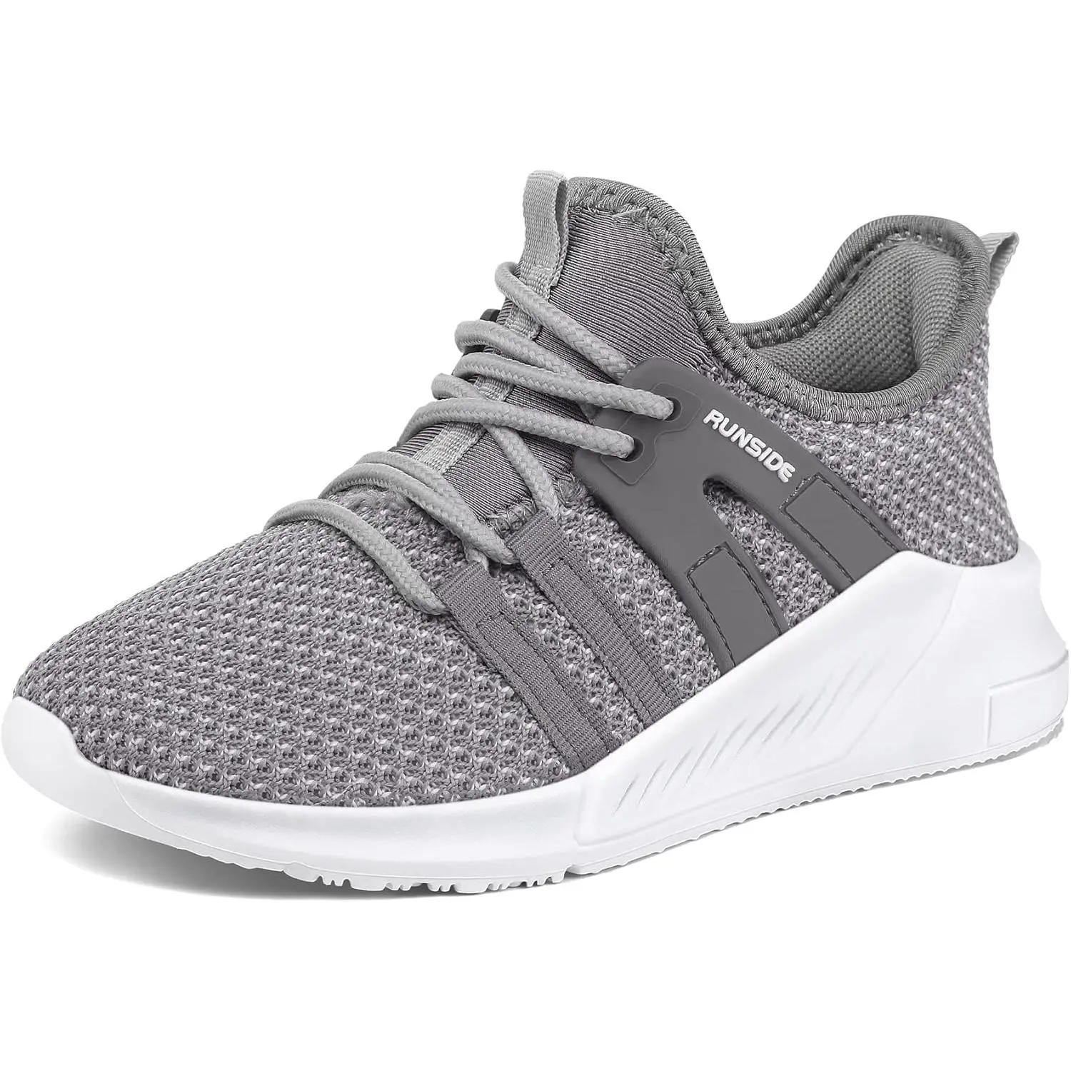Boys Girls Tennis Shoes Kids Lightweight Breathable Sneakers Lace-up Running Athletic Shoes for Toddler/Little Kid/Big KidGift.