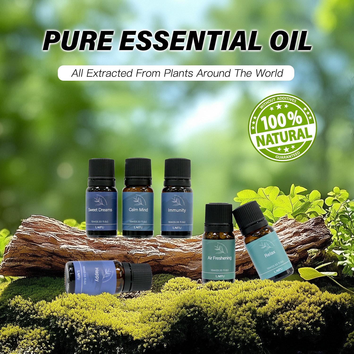 Essential Oil Blend Set, Aromatherapy Essential Oil Kit, Fresh Air Deodorant for Home & Office, A Variety of Complex Fragrances for Diffuser & DIY Candles, Great Gift.