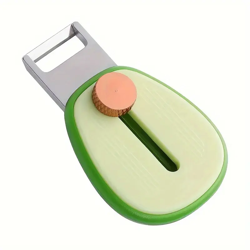 Portable Avocado Peeler, Mini Stainless Steel Fruit Peeler, Extendable Outdoor Kitchen Tool, Compact Design for Easy Use