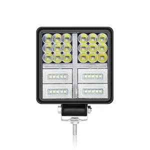 Square High Brightness LED Work Light Super Bright Spotlight for Car Motorcycle and Off-Road Vehicle Inspection