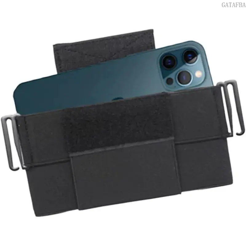 Slim Close-Fit Elastic Hidden Waist Bag Portable Thin Phone Pouch for Running Cycling Fitness Outdoor Daily Use