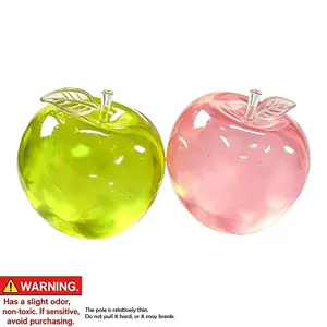 2-Pack Ultra Soft Apple Powder, Slow Rebound Malt Sugar, Handmade DIY Stress Relief, Perfect Gift for Kids, Pure Manual Craftsmanship, Slow Rebound Squishies, Slow Rise Stress Ball