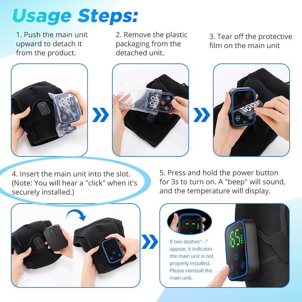 Heated Shoulder Massager, Phone-control 7 Heat Settings, 3 Vibration Intensity Modes, 3 Timer Shoulder Heating Pad For Sports Frozen-Shoulder Ideal Chrismas Gift,Heating Pad, Portable Heating Pad