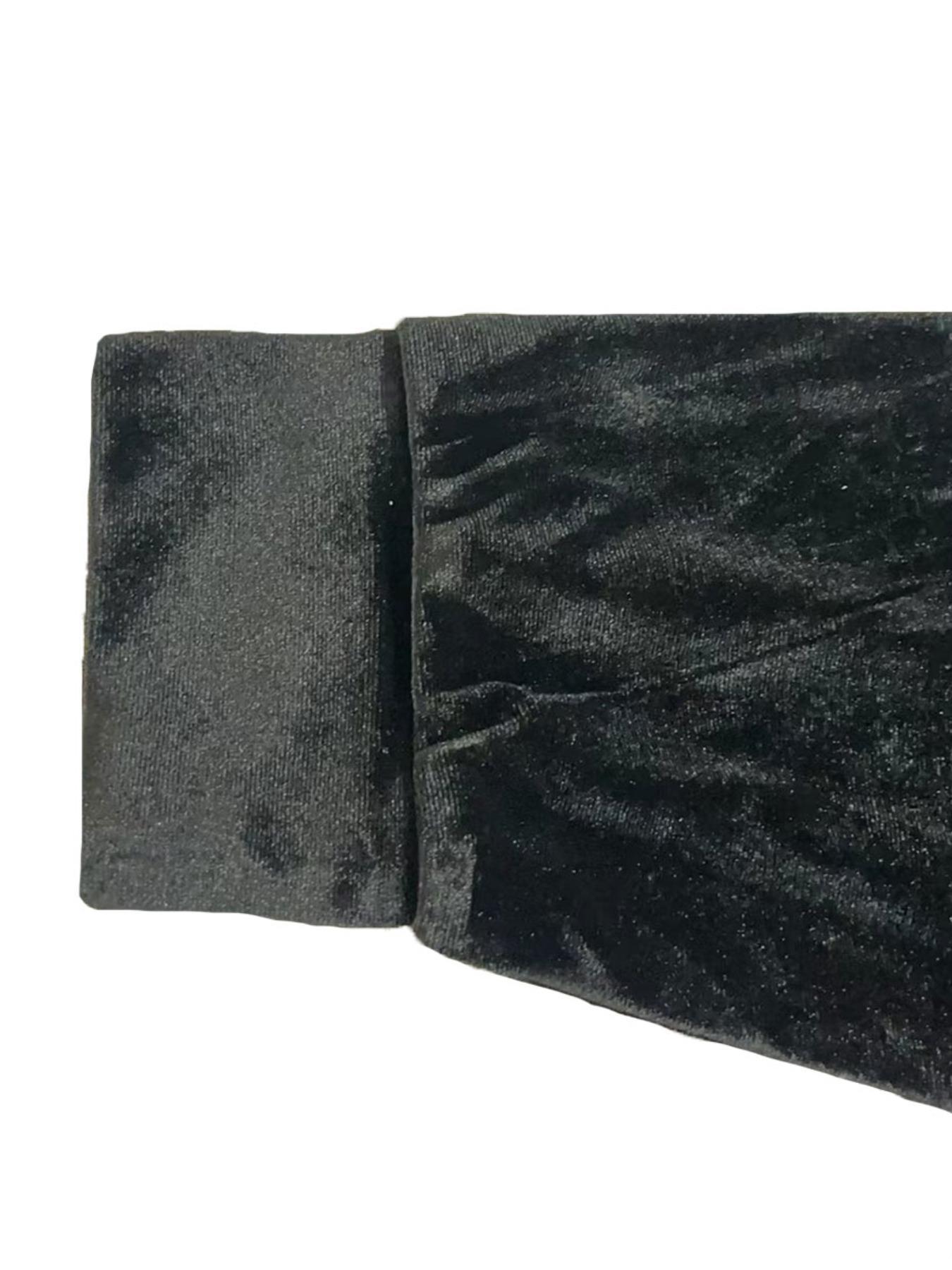 【Plus Size】 Two-piece Set Fitted Hooded Long Sleeves Jacket & Elastic Pants with Pockets Soft Velvet Set for Daily Casual Wear, Women's Two-piece Outfits for Fall & Winter