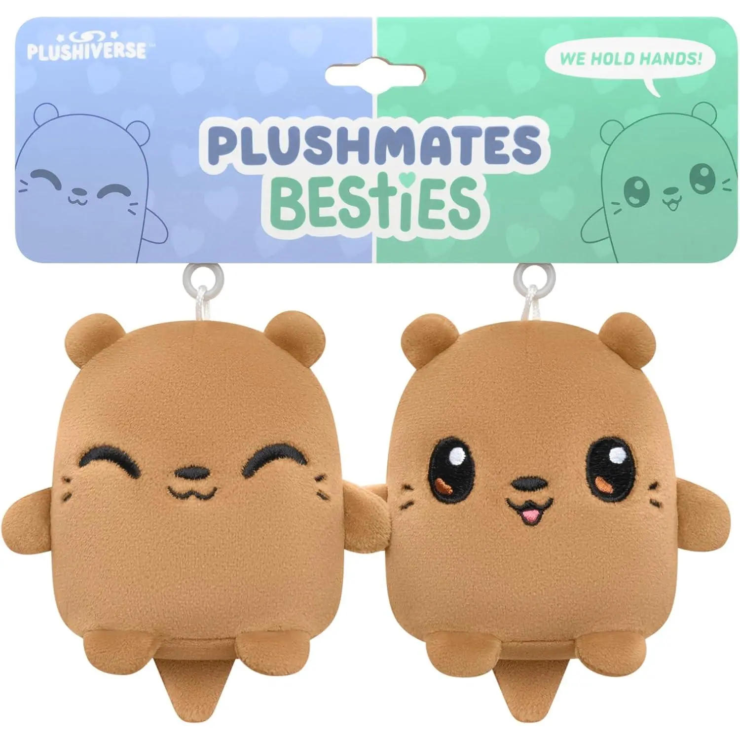 TeeTurtle Plushiverse - Plushmates Besties Keychain Set